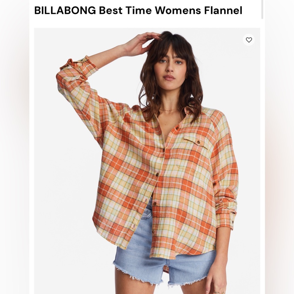 Billabong flannel